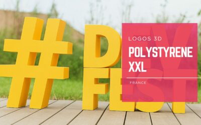 Les lettres et Logos 3D en Polystyrène : l’effet XXL pour vos événements et espaces